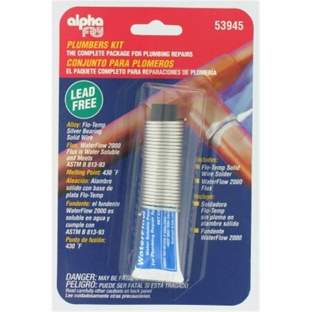 FRY TECHNOLOGIES COOKSON ELECT Flo-Temp Lead-Free Solid Wire Solder AM53945